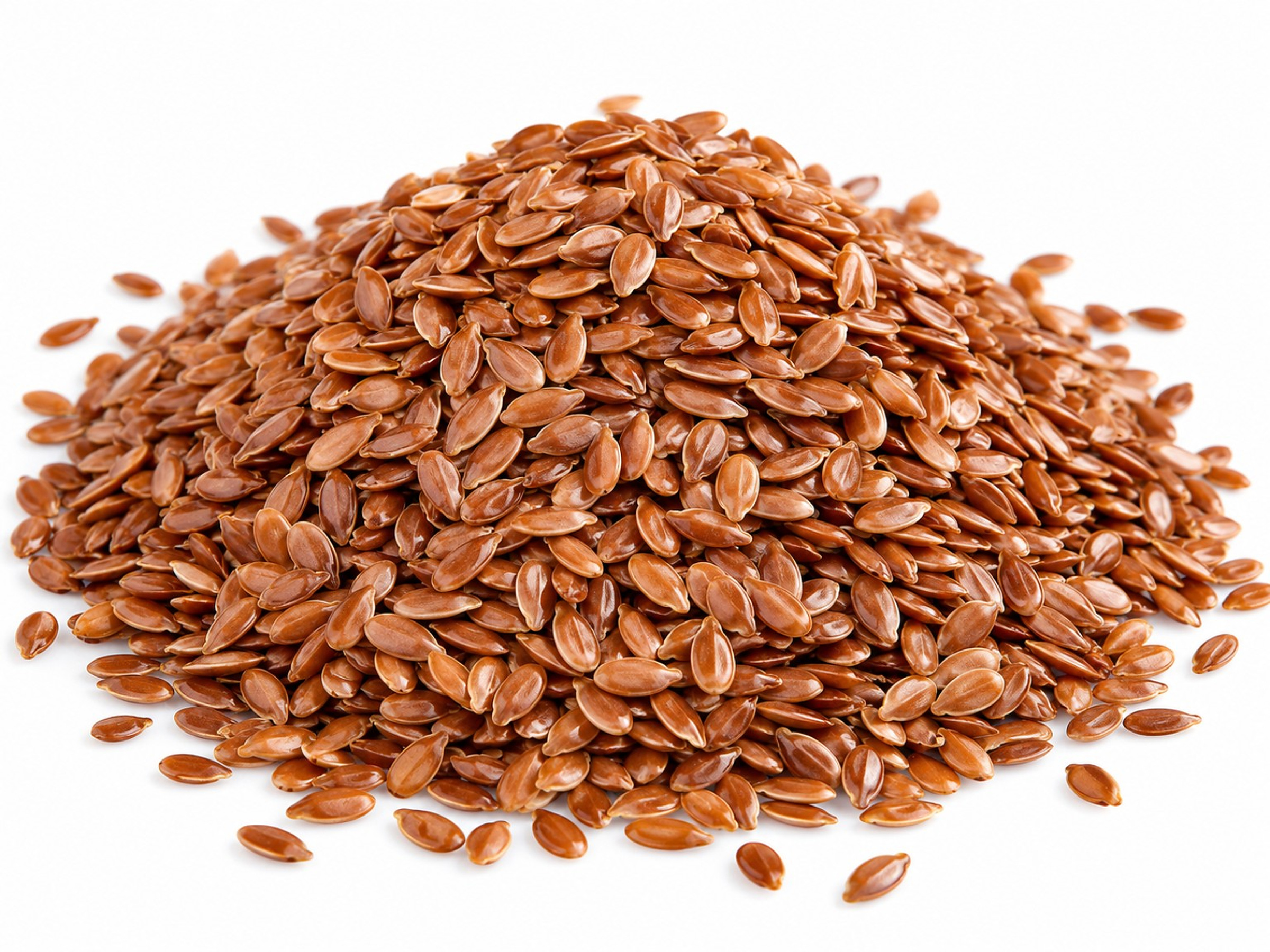 Flax seeds (linseed) — brown whole seeds, Indian origin