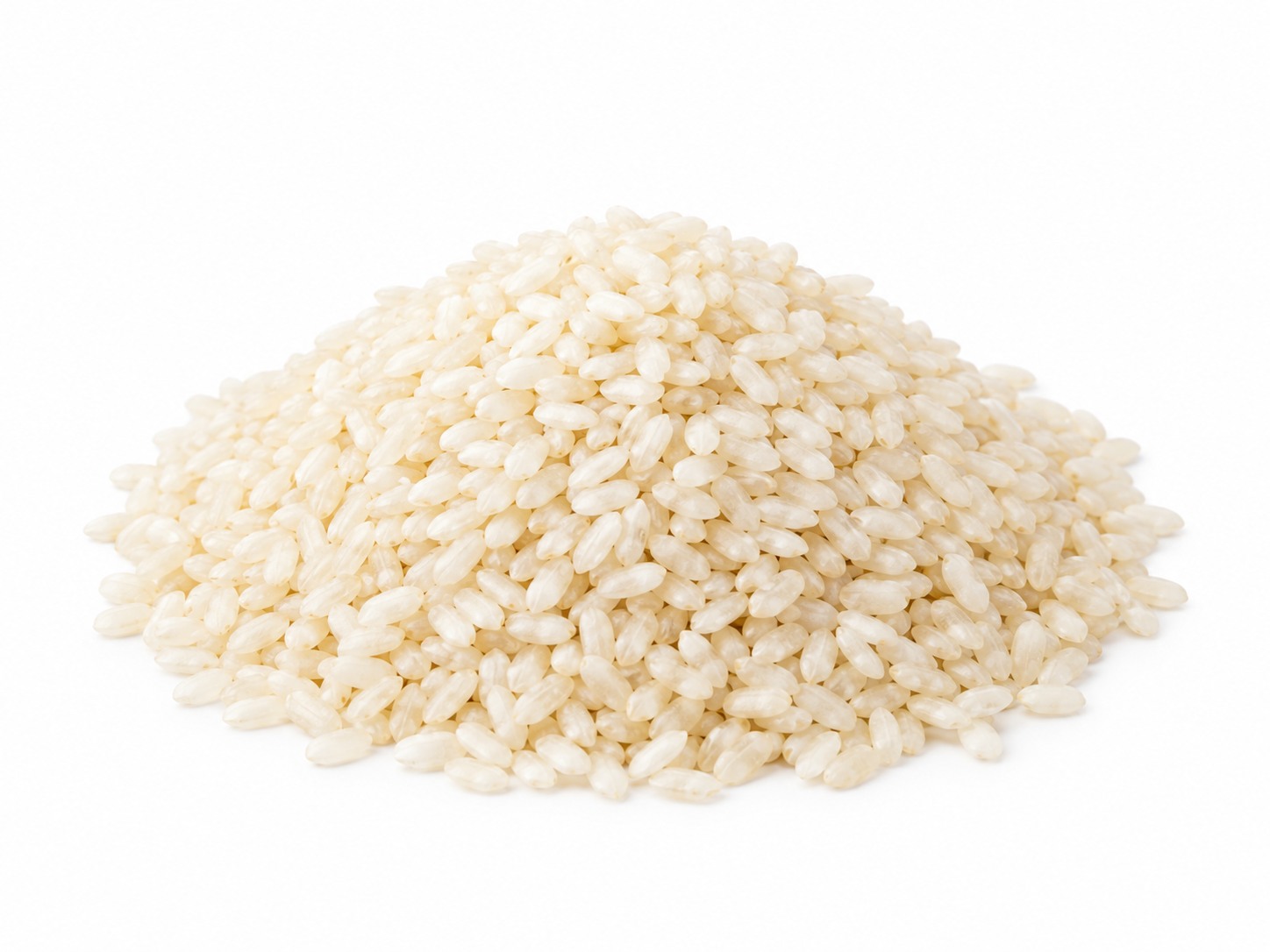 Non-Basmati rice — raw uncooked white rice grains, Indian origin