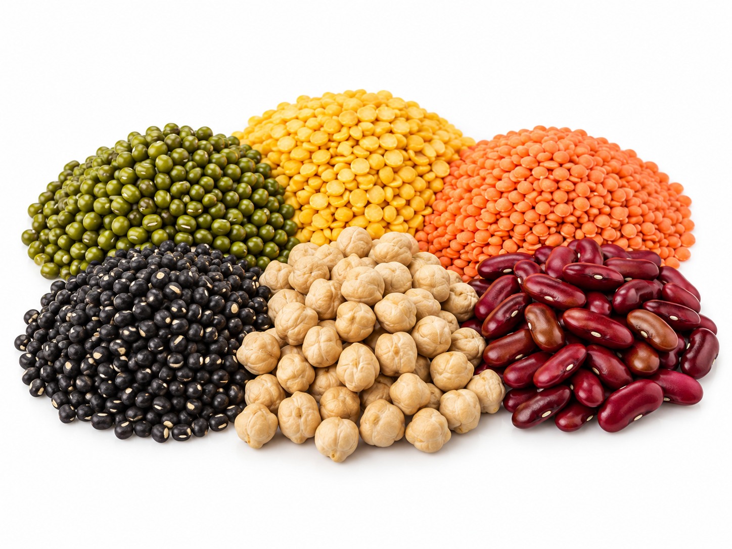 Indian pulses — chana dal (split Bengal gram), representative Indian pulse