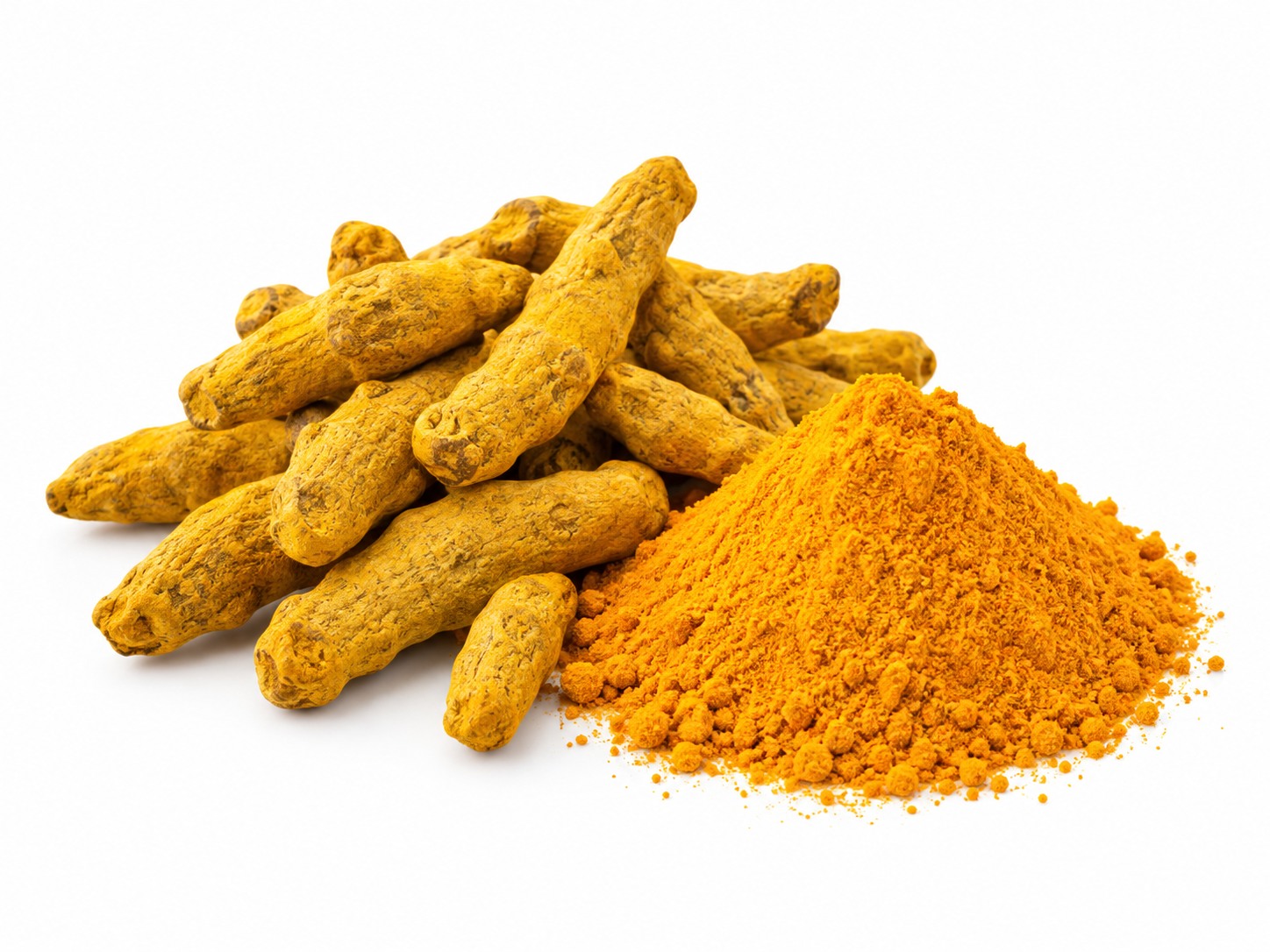Turmeric powder — golden yellow ground turmeric, Erode and Sangli origin